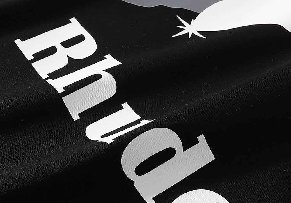 Rhude Moonlight Black Moonprint T-shirt