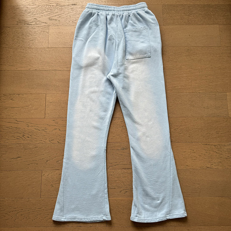 MIXED EMOTION Washed Distressed High Street Pants