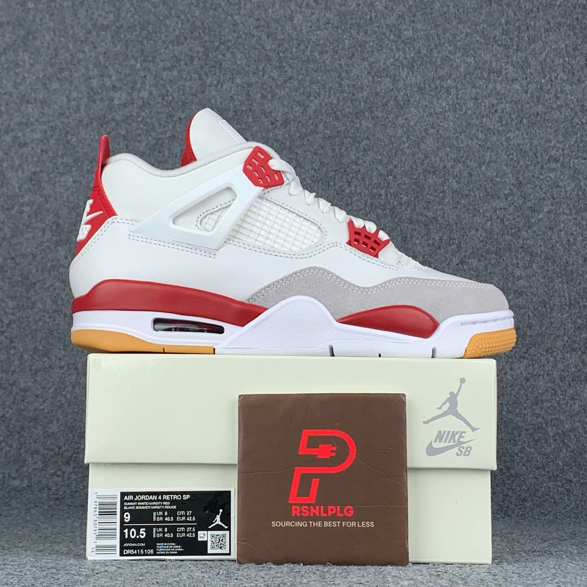 Nike SB x Air Jordan 4 Retro SP 'Varsity Red' Friends & Family