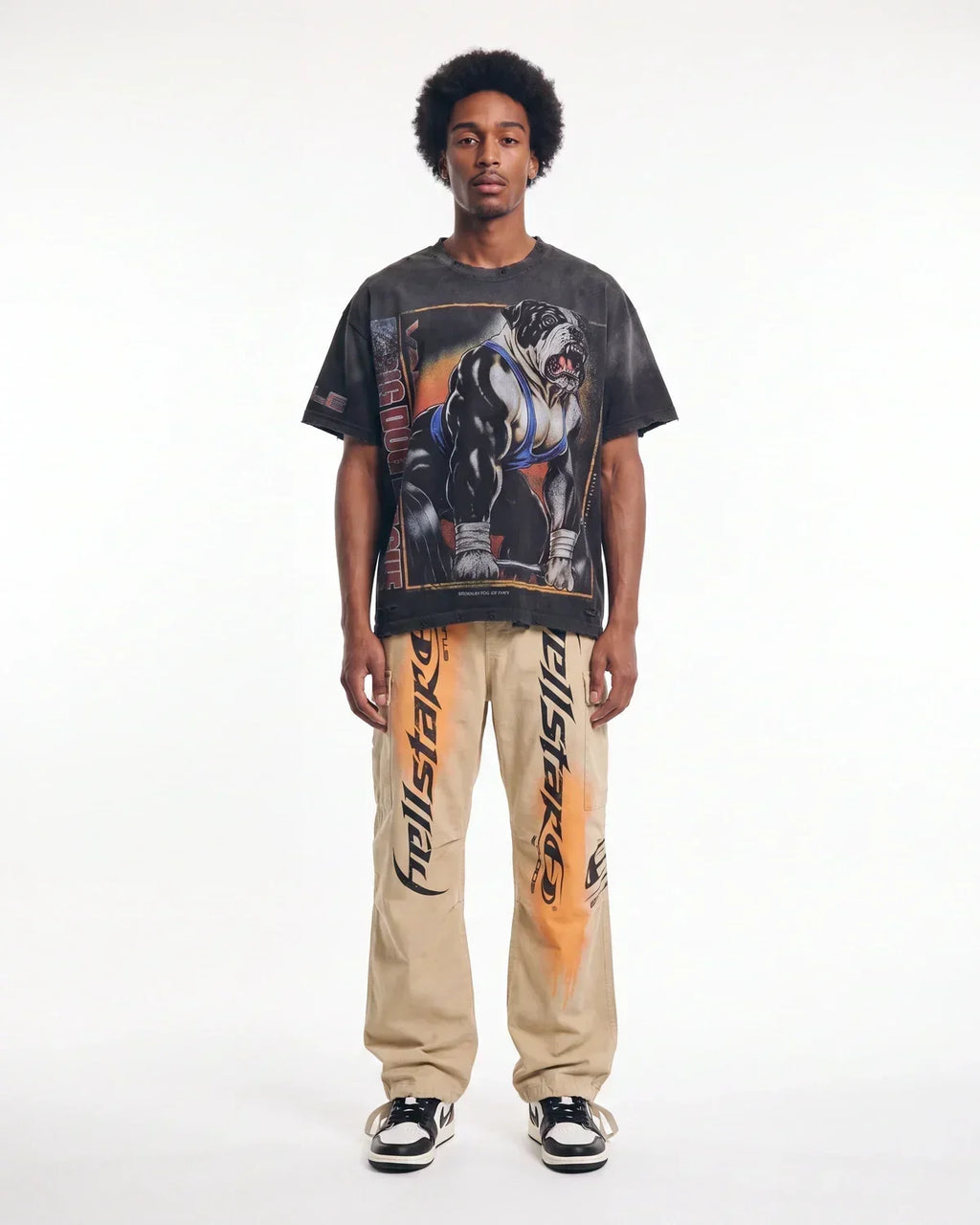 Hellstar Spray Paint Studio Cargos