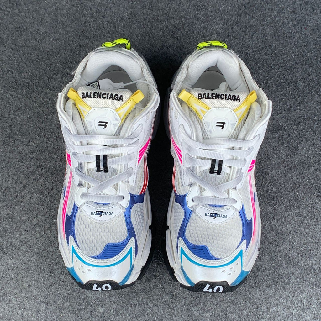 Balenciaga Runner Sneaker 'Worn-Out - White Multi-Color'