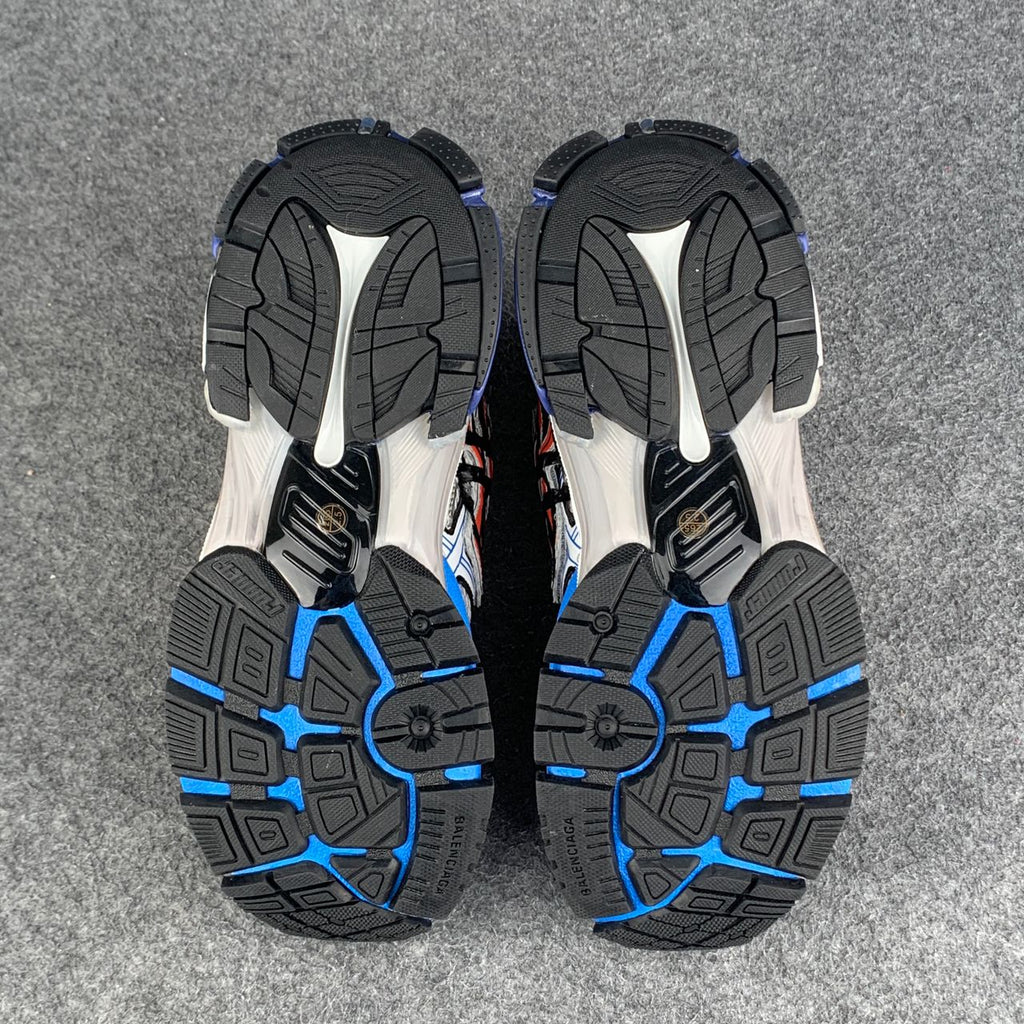 Balenciaga Runner Graffiti Sneaker 'Grey Red Blue'