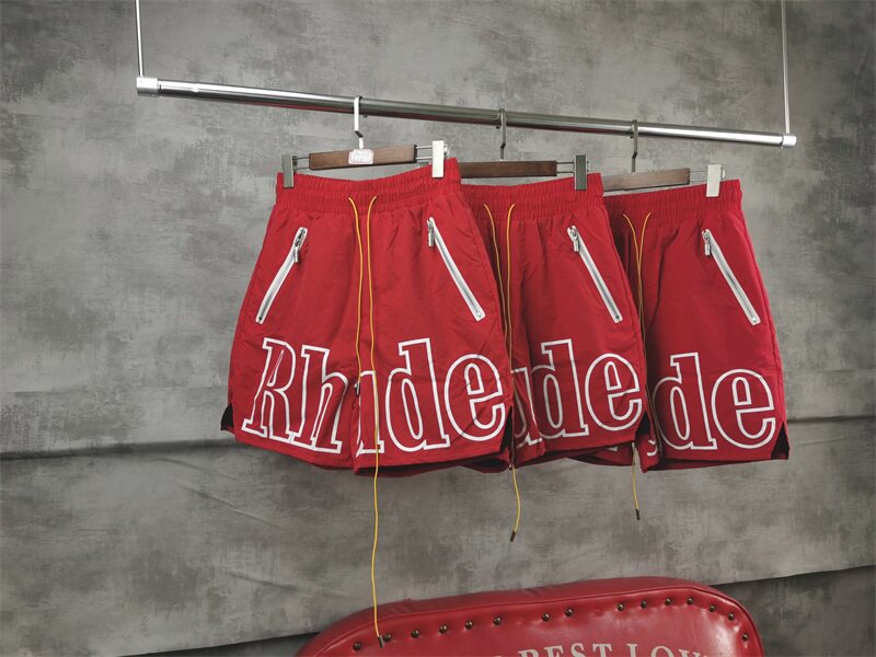 Rhude pill zipper shorts