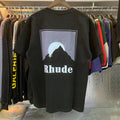 Rhude Moonlight Black Moonprint T-shirt