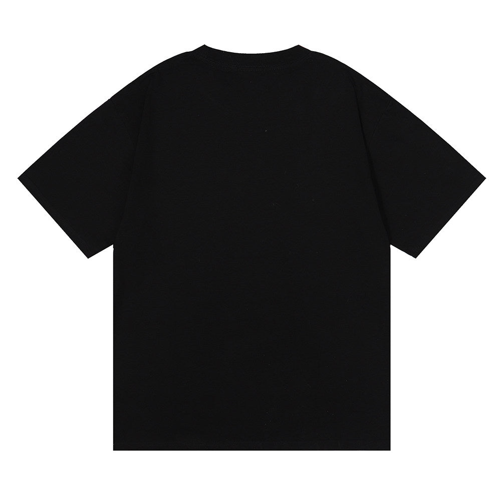 Rhude LONE WOLD Loose Casual Crew Neck Short Sleeve T-Shirt