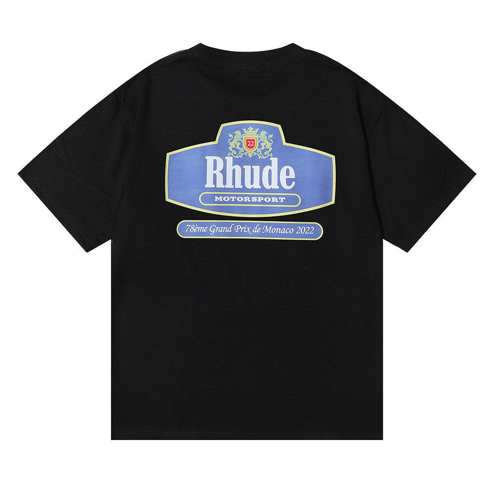 Rhude Motorsport 2022 Commemorative Print T-Shirt
