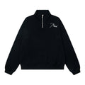 Rhude Half-zip oversized casual hoodie