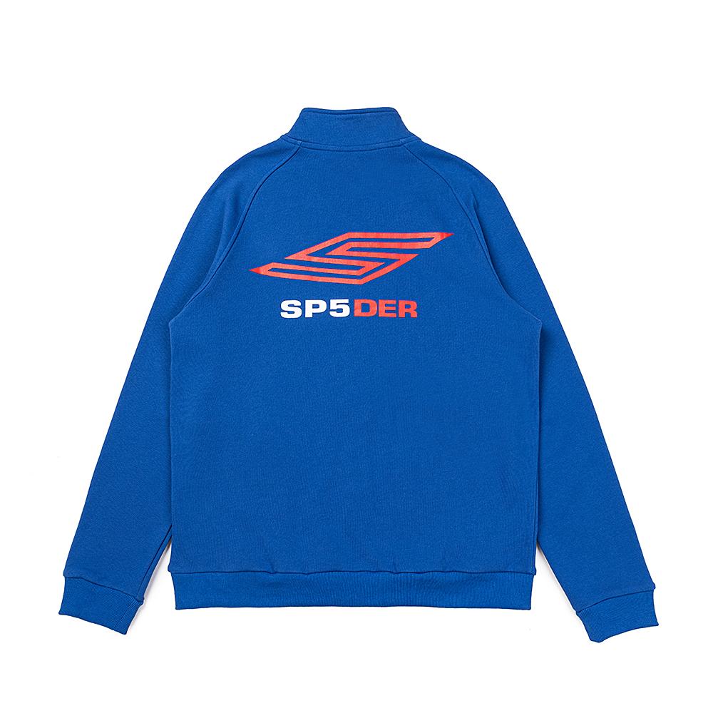 Sp5der American Retro Sports Stand Collar Zip Jacket