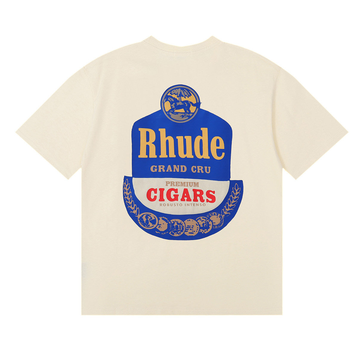Rhude Grand Cru printed short sleeve T-shir