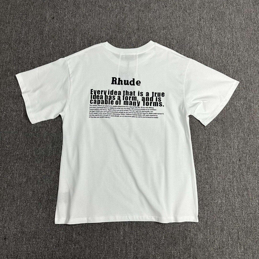 Rhude For your falling short-sleeved T-shirt