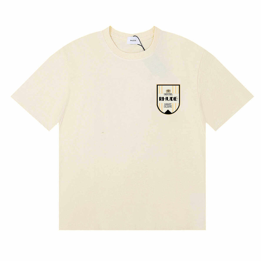 Rhude Mont-Blanc Hotel Commemorative Couple T-shirt