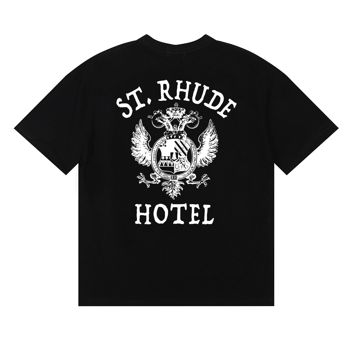 Rhude Hotel Totem Print Short-Sleeved T-shirt