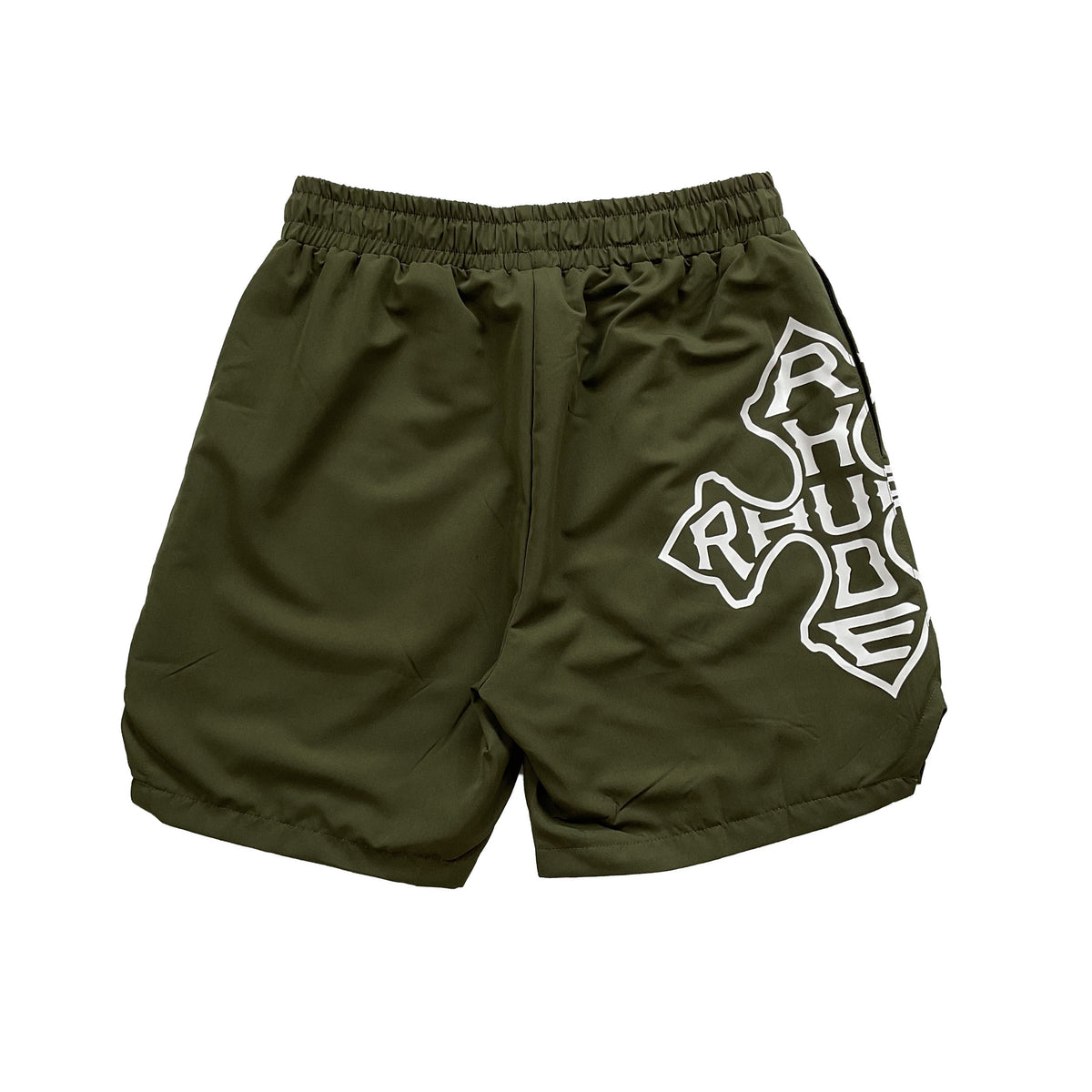 Rhude Hip-hop brand letter-print short