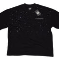 GLAZA GOD Border - T-Shirt Oversized-BLACK VOL.221