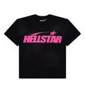Hellstar Classic Regular Print Tee Black/Pink