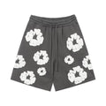 Denim Tears Cotton Flower Foam Print Shorts