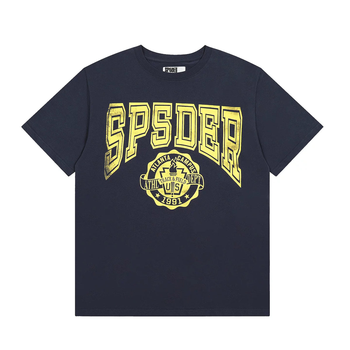Sp5der 555 Spider Web Graphic Cotton Tee