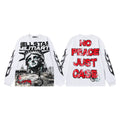 Hellstar Militiart Statue of Liberty Long Sleeve Tee - White