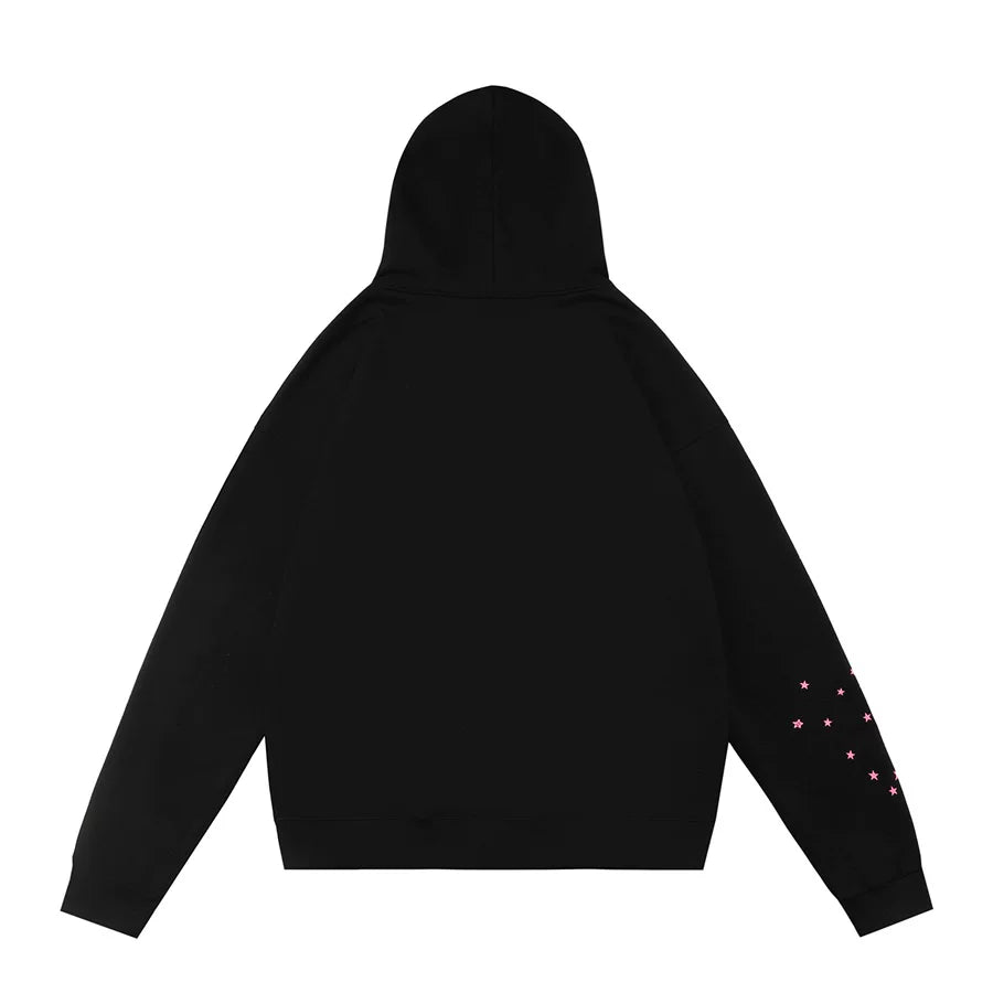 Sp5der American Vintage Spider Web Print Hoodie