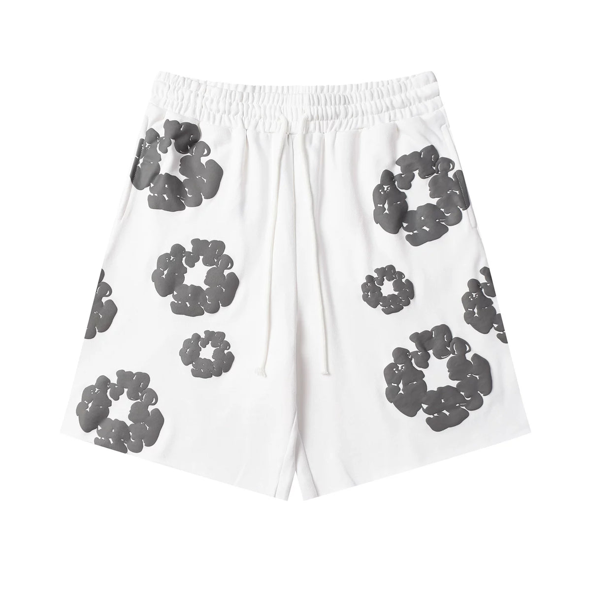 Denim Tears Cotton Flower Foam Print Shorts