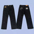 Corteiz Heavyweight Denim Pants Black