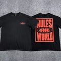 Corteiz RTW Box Logo T-Shirt – Black/Red