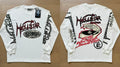Hellstar Records Graphic Long Sleeve Tee - White