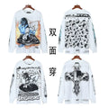 Hellstar Reversible Graphic Long Sleeve Tee - White