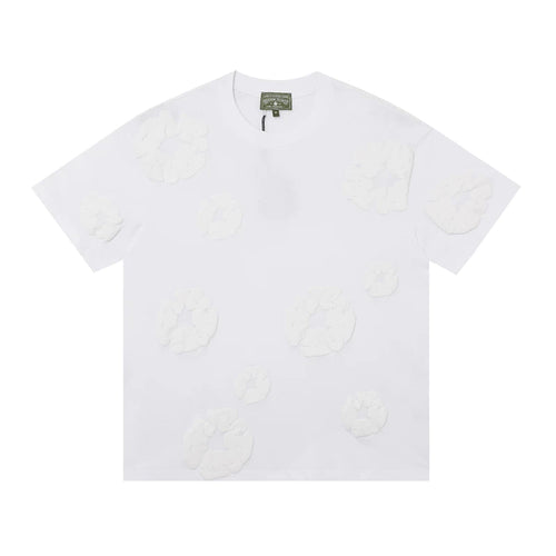 Denim Tears Cotton Flower Foam Print Cotton Tee