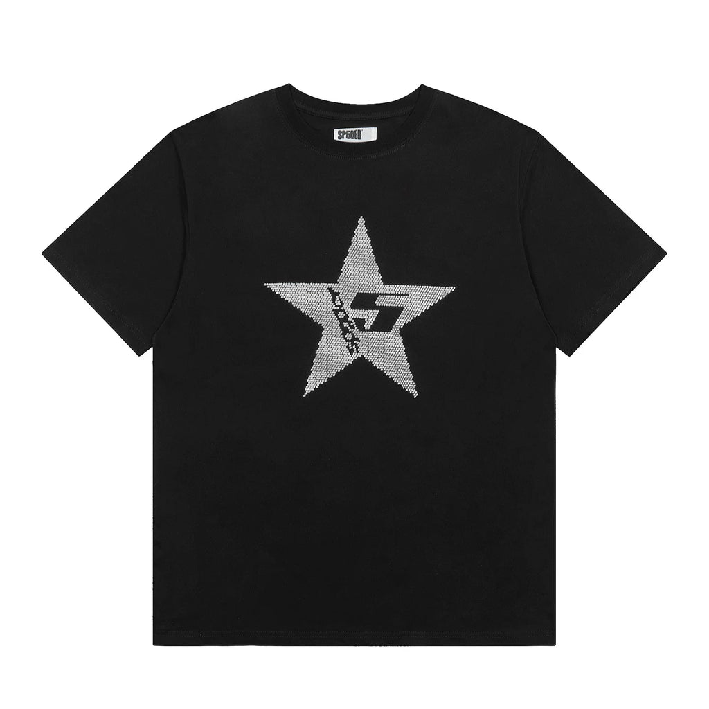 Sp5der 555 Spider Web Graphic Cotton Tee