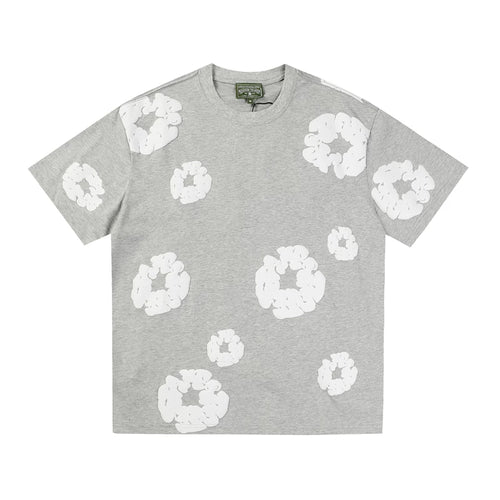 Denim Tears Cotton Flower Foam Print Cotton Tee