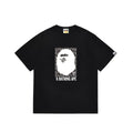 BAPE Style Box Ape Head Short-Sleeve Tee - Black/White