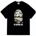 BAPE Style Desert Camo Big Ape Head Short-Sleeve Tee - Black