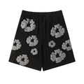 Denim Tears Cotton Flower Foam Print Shorts