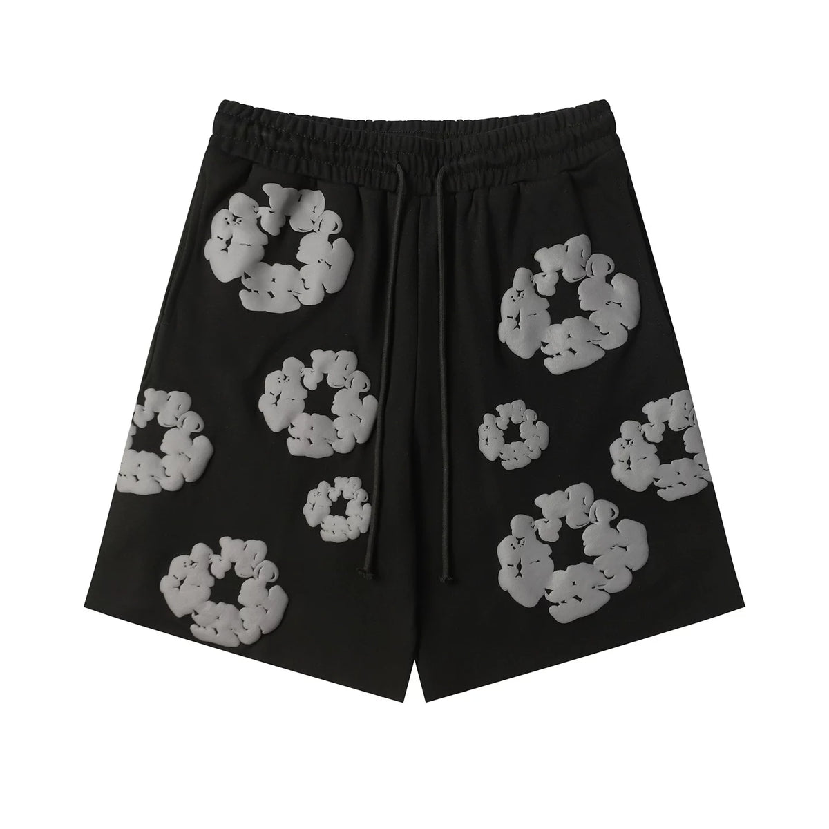 Denim Tears Cotton Flower Foam Print Shorts