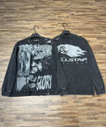 Hellstar Glory Graphic Long Sleeve Tee - Washed Black