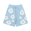 Denim Tears Cotton Flower Foam Print Shorts