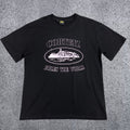 Corteiz "Rules The World" Alcatraz Graphic Tee (Black & Pink Edition)