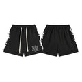 MIXED EMOTION Mesh Breathable Streetwear Shorts