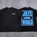 Corteiz RTW Box Logo T-Shirt – Black/Blue