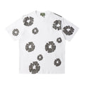 Denim Tears Cotton Flower Foam Print Cotton Tee