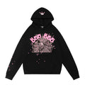 Sp5der American Vintage Spider Web Print Hoodie