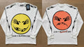 Hellstar "Have a Blessed Day" Smiley Graphic Long Sleeve Tee - White