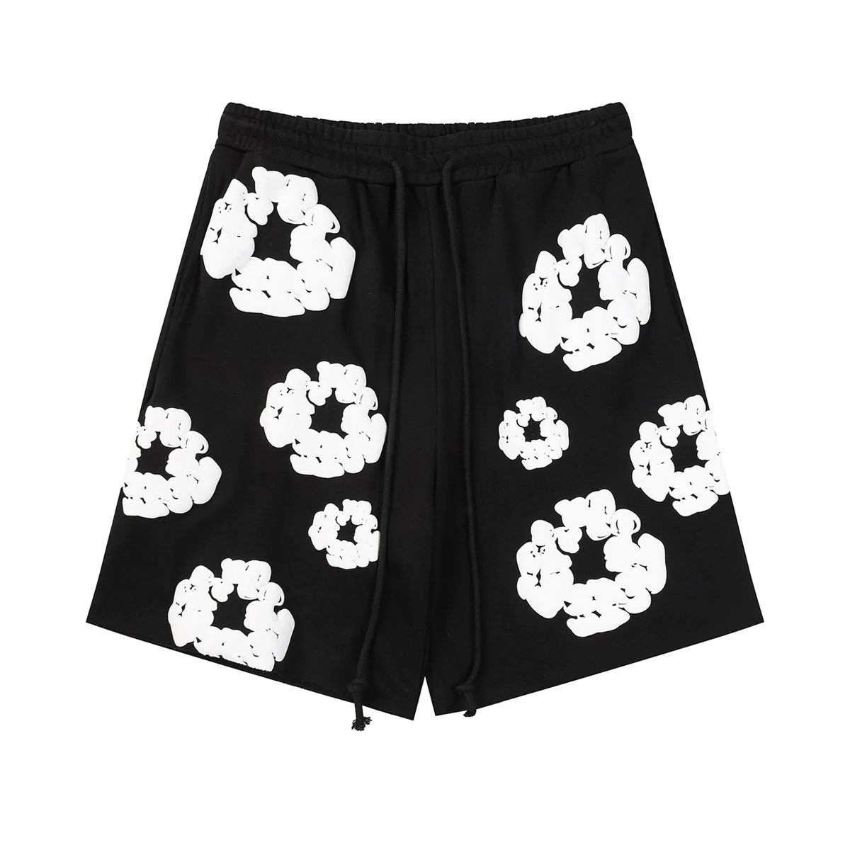 Denim Tears Cotton Flower Foam Print Shorts