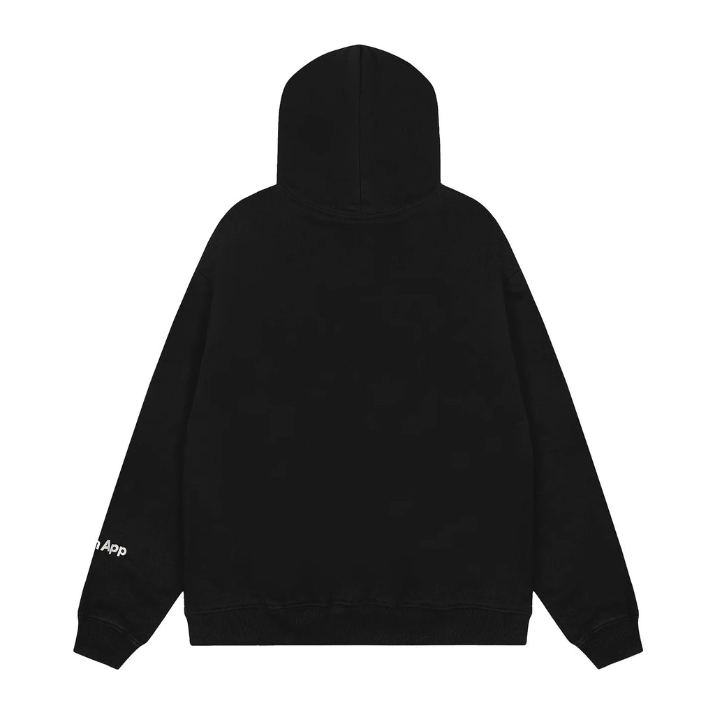 Sp5der 555 Spider Web Streetwear Zip Hoodie