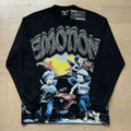 Mixed Emotion Rhinestone High-Street Long Sleeve