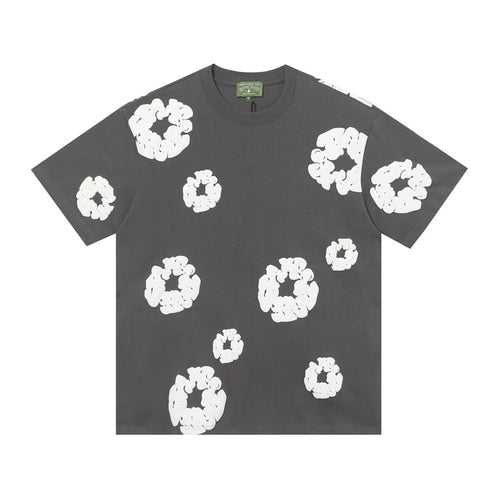 Denim Tears Cotton Flower Foam Print Cotton Tee