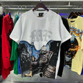 MIXED EMOTION Rhinestone Letter Graphic Oversized Tee