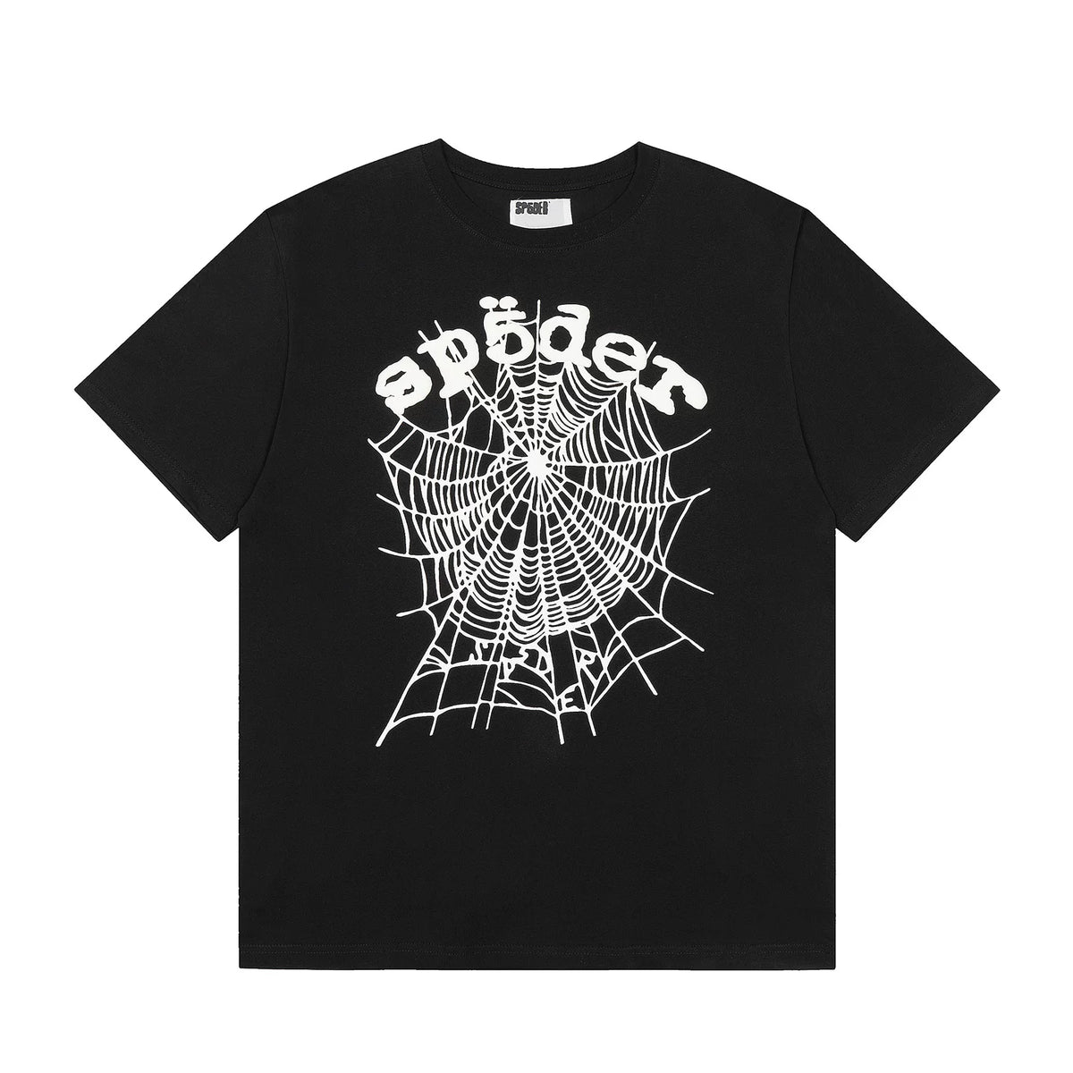 Sp5der 555 Spider Web Graphic Cotton Tee