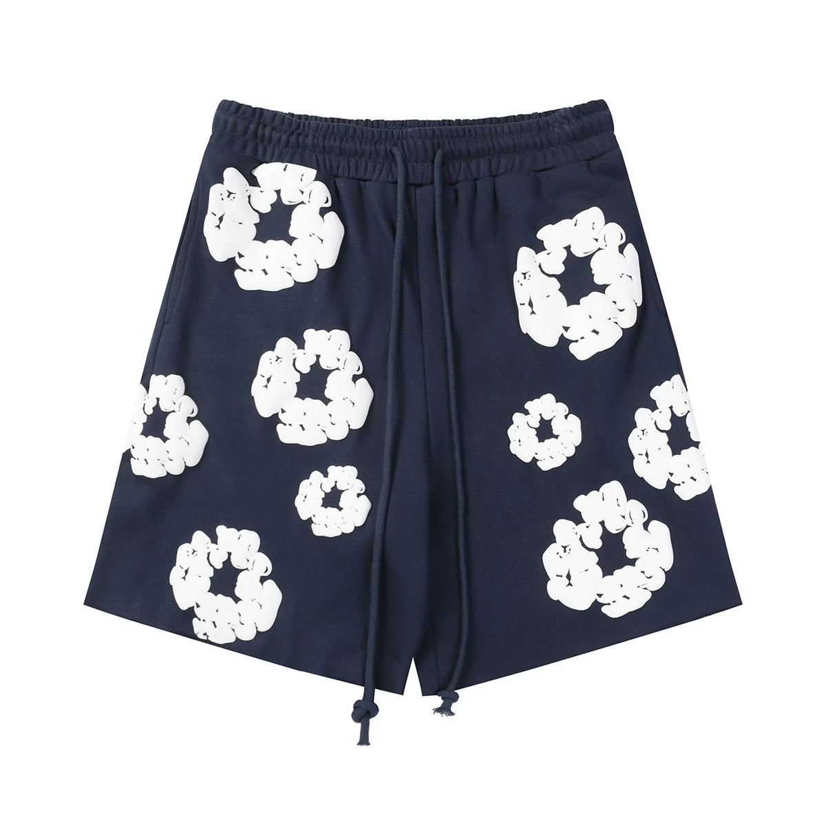 Denim Tears Cotton Flower Foam Print Shorts